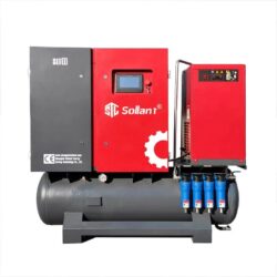 Stationary Tank Mounted Screw Air Compressor sale